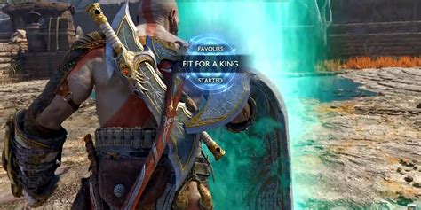 God of War Ragnarok Fit for a King Favor Walkthrough.
